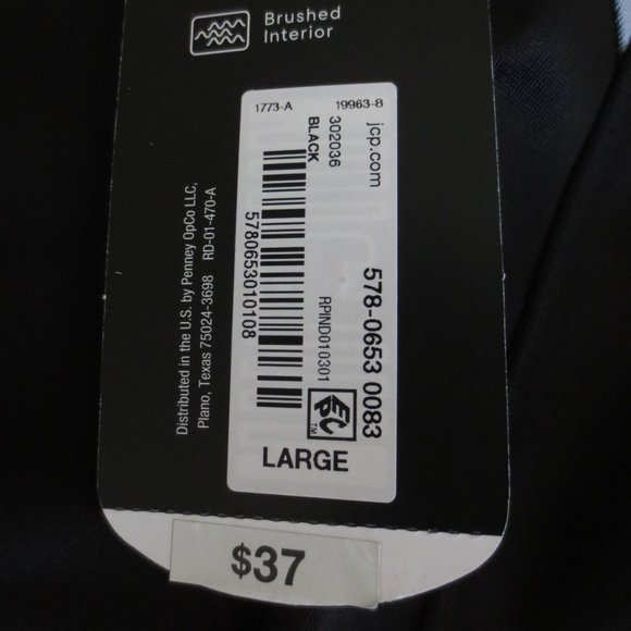 4/$14 NWT XERSION mens JACKET light weight ATHLETIC black SIZE L - Picture 3 of 11
